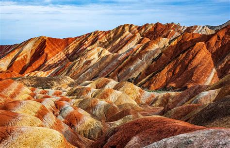 Danxia Landform of the Gansu Corridor: A Rainbow Painted Across Time!